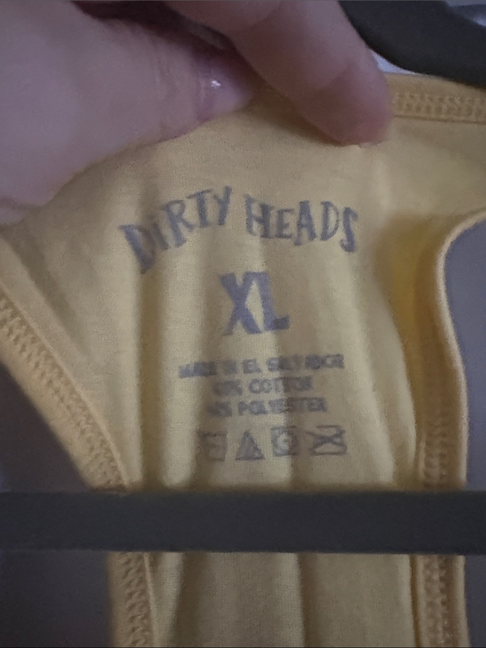 Yellow Graphic Racerback Tank - Picture 2 of 4